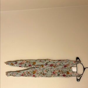 Floral Sleeveless Jumpsuit